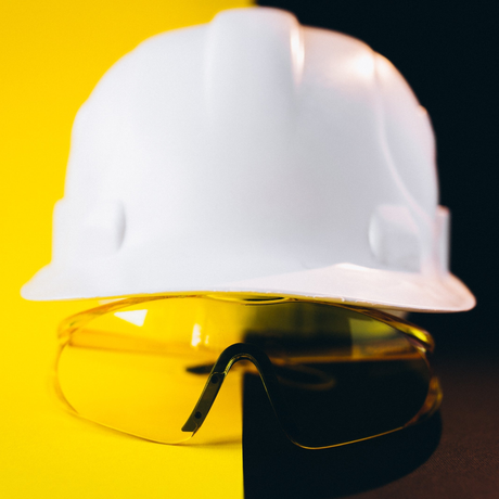 Mr Farmer Hard Hat Icon Burgundy