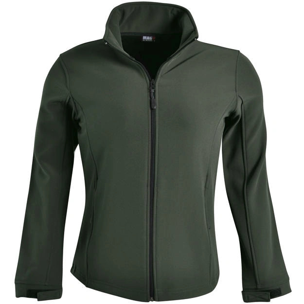 LADIES CLASSIC SOFTSHELL JACKET OLIVE