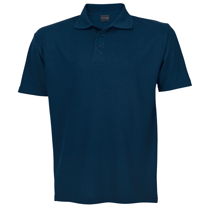 BARRON PIQUE NIT GOLF SHIRT SC 175G S/S NAVY
