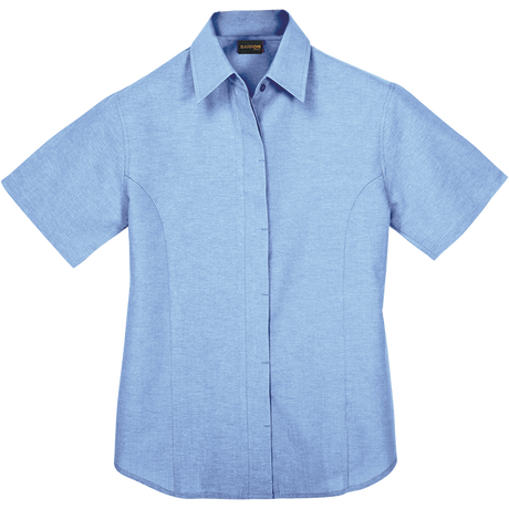 Barron-Oxford-Blouse-SS-Ladies-SkyBlue
