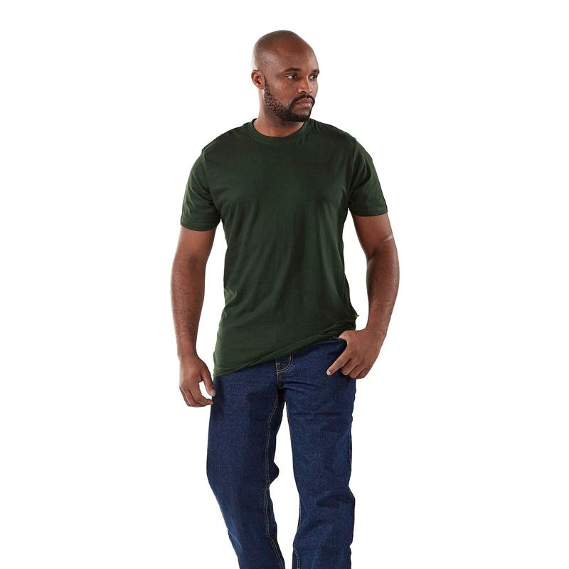 DROMEX T-SHIRT 100% COTTON BOTTLE GREEN