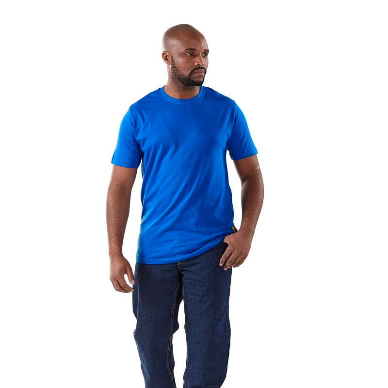 DROMEX T-SHIRT 100% COTTON BLUE