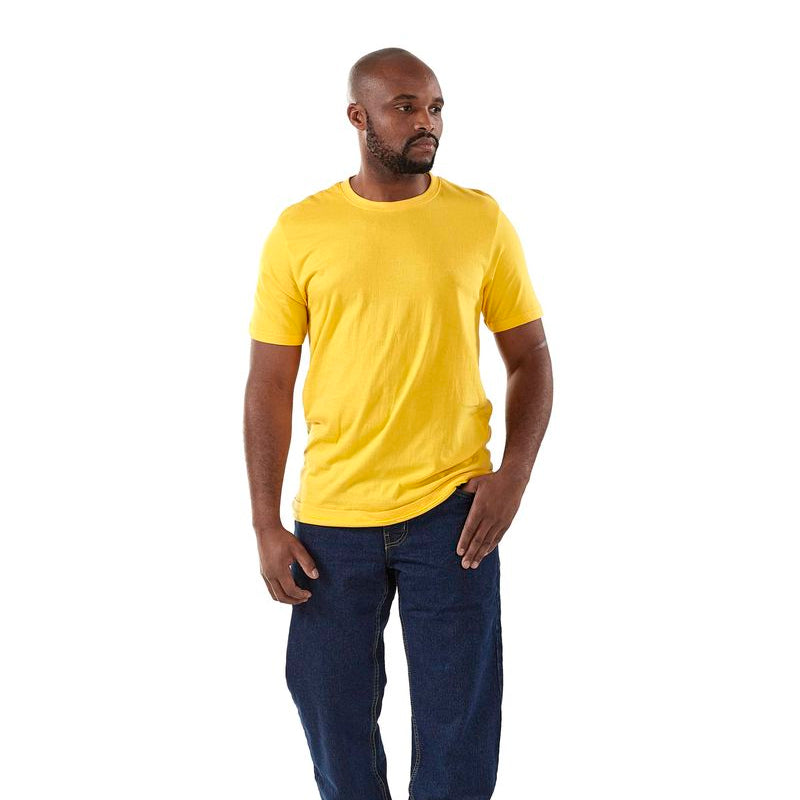 DROMEX T-SHIRT 100% COTTON YELLOW