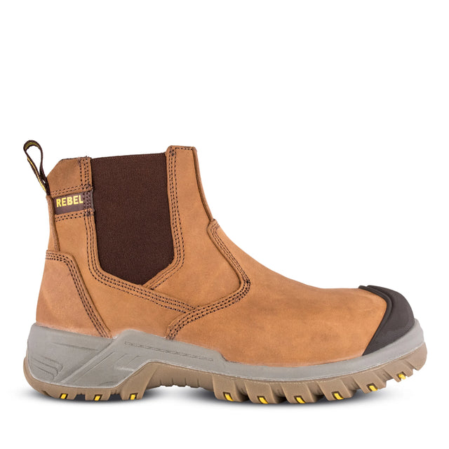 REBEL CRAZY HORSE BOOT STC tan
