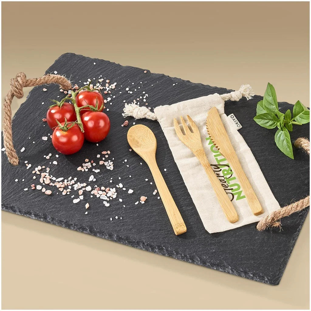OKIYO NAKAMA BAMBOO CUTLERY SET