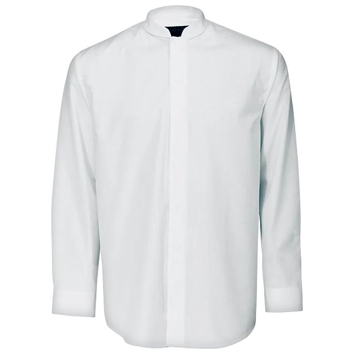 BARRON MENS BARISTA LOUNGE SHIRT WHITE