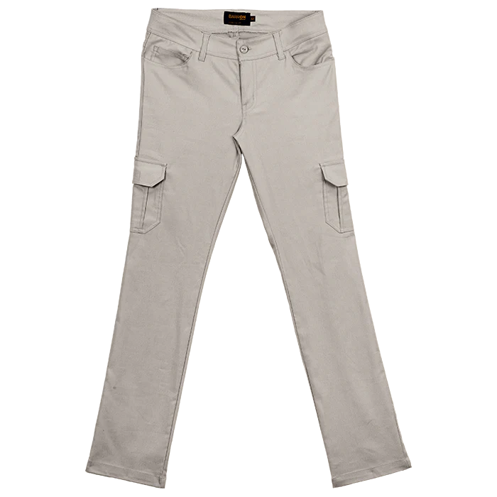 BARRON LADIES STRETCH CARGO PANTS