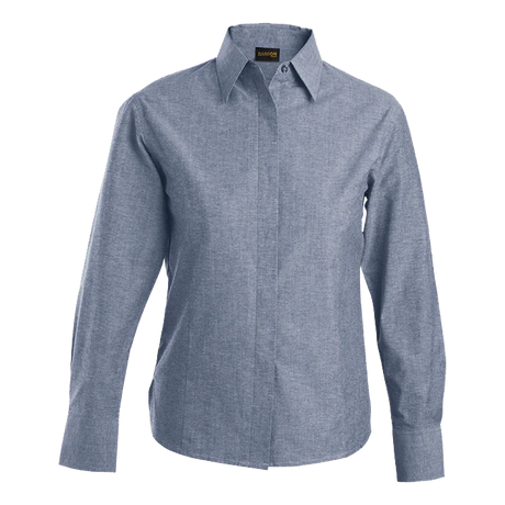 barronladiesoxfordblousels-navy