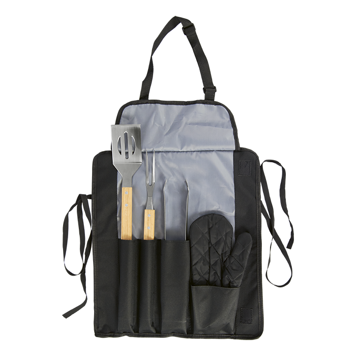 BARRON BRAAI SET WITH APRON