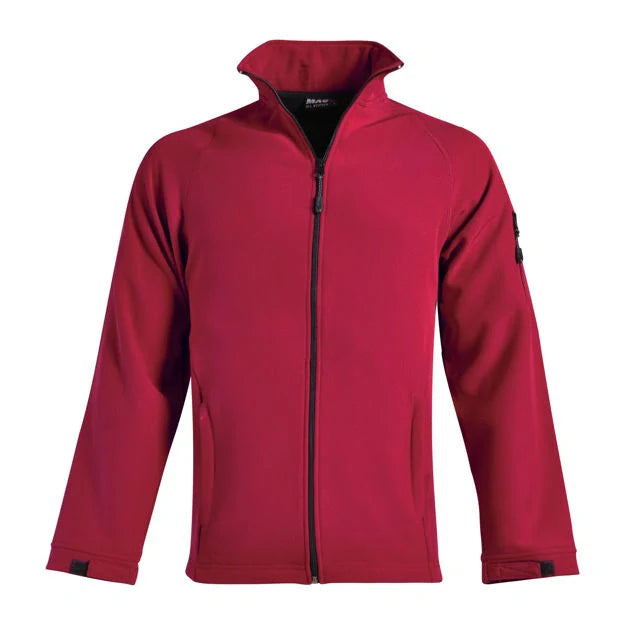MENS CLASSIC SOFTSHELL JACKET  red