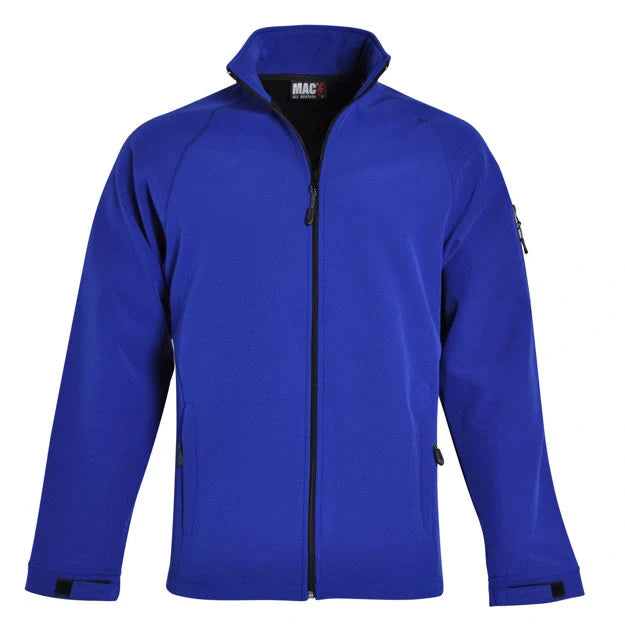 MENS CLASSIC SOFTSHELL JACKET royal blue