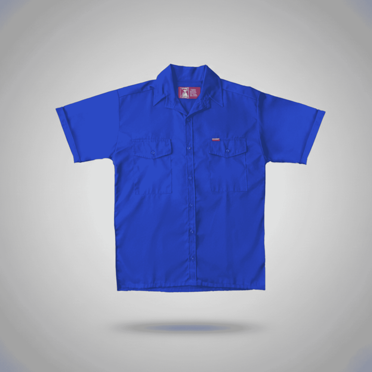 MR FARMER NAVYSTYLE SHIRT 65/35 240G S/S