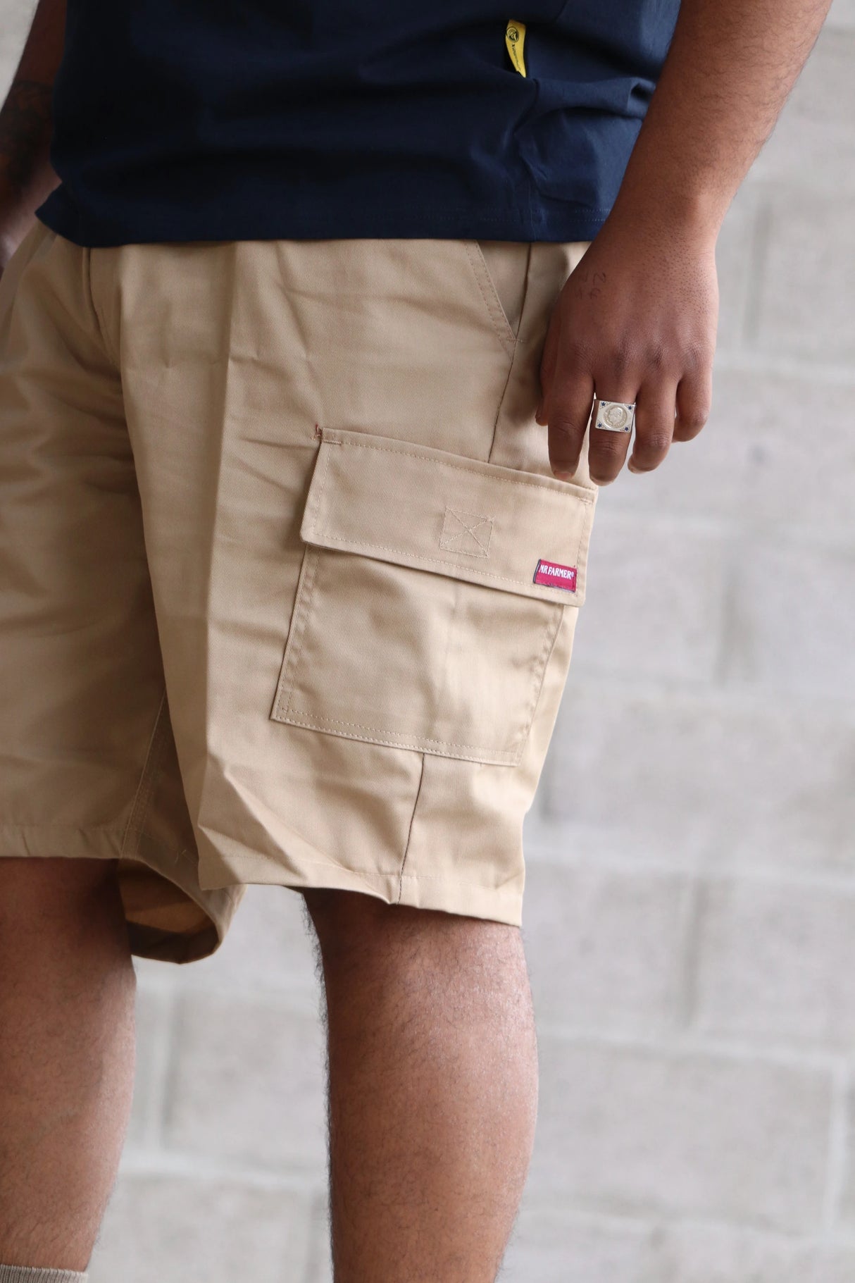 MR FARMER SHORTS 65/35 POLYCOTTON 240g