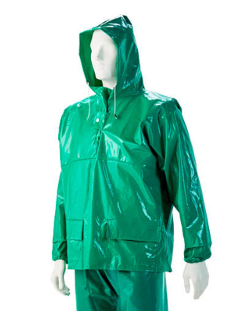 DROMEX STORM PVC JACKET GREEN