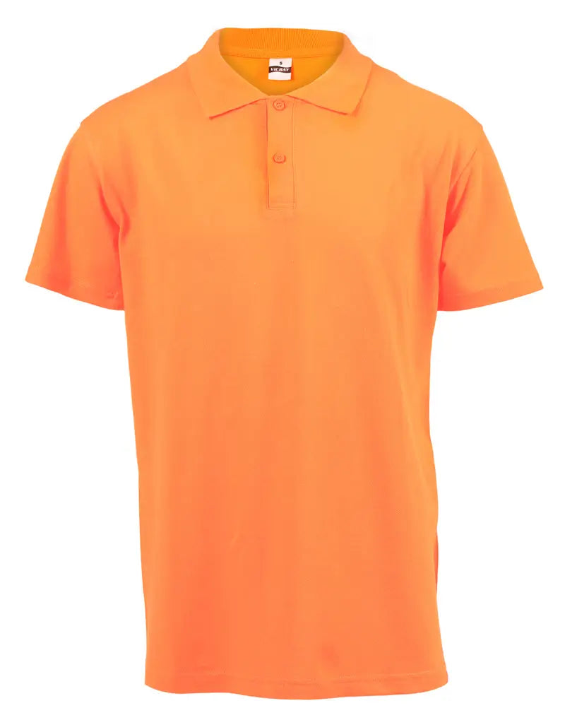 VIC BAY GOLF SHIRT 100% COTTON orange