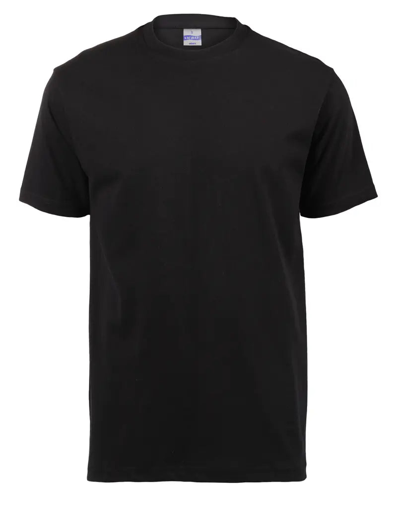 VIC BAY 180g COTTON T-SHIRT  black