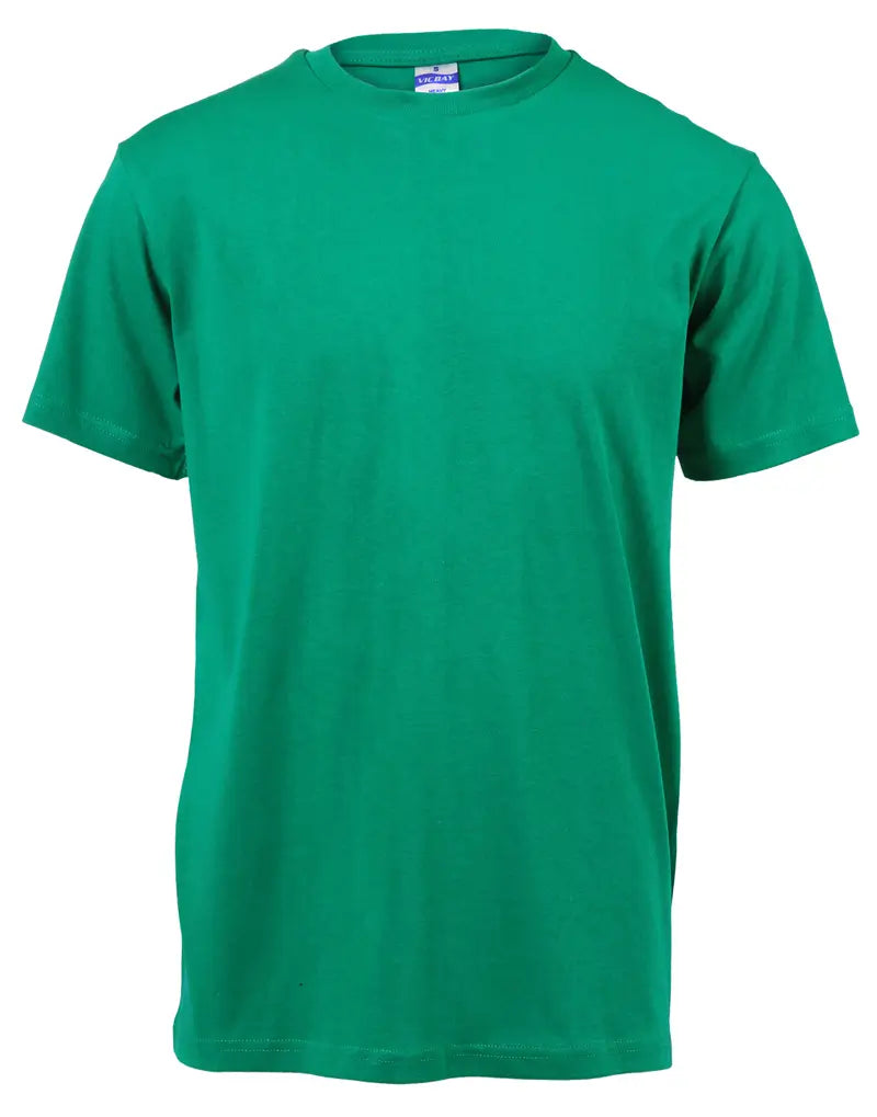 VIC BAY 180g COTTON T-SHIRT emerald green