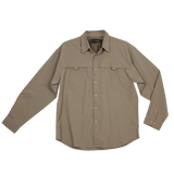 BARRON MENS TRAIL SHIRT L/S DESERT TAN