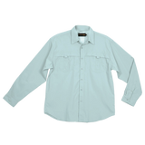 BARRON MENS TRAIL SHIRT L/S MOUNTAIN BLUE