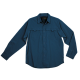 BARRON MENS TRAIL SHIRT L/S NAVY