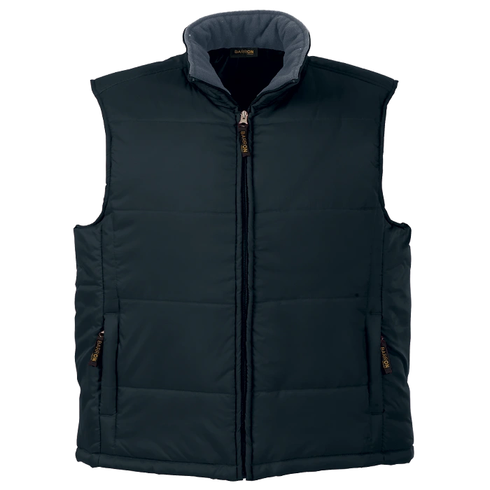 BARRON MENS BODY WARMER BLACK