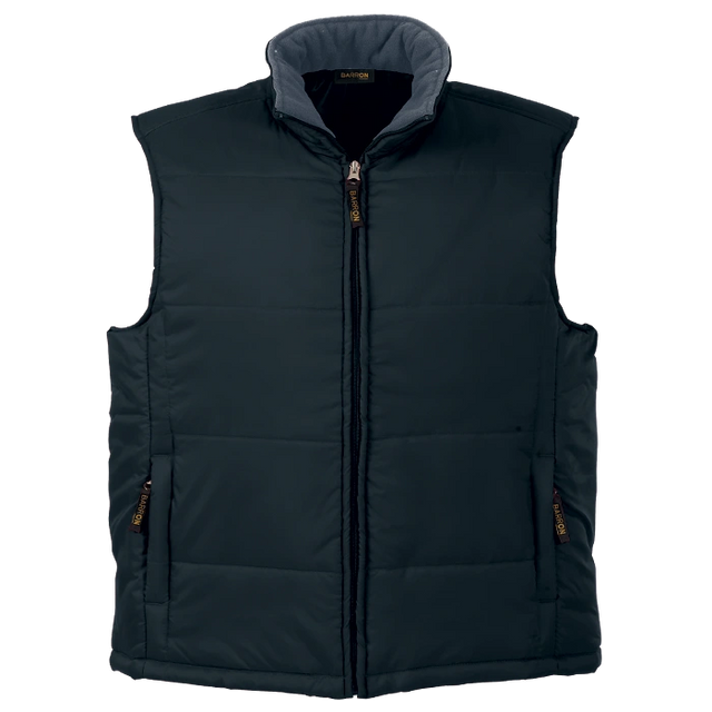 BARRON MENS BODY WARMER BLACK