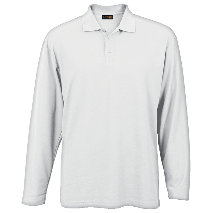 BARRON PIQUE KNIT GOLF SHIRT 175G L/S