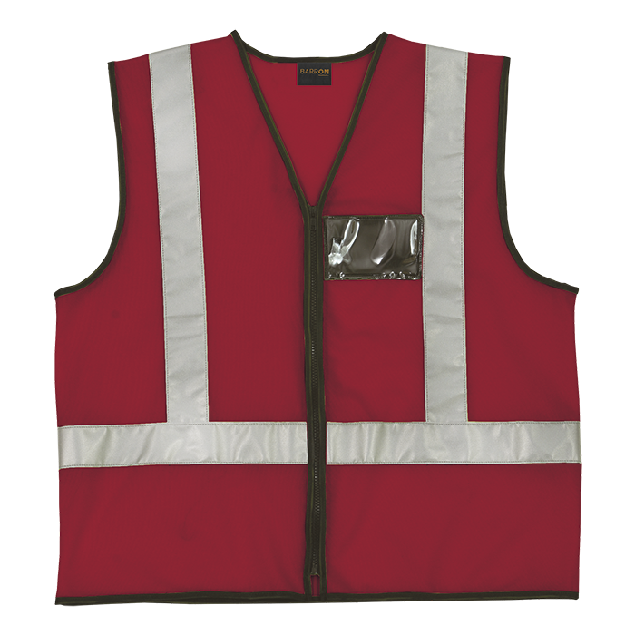 BARRON HIGHWAY WAISTCOAT red