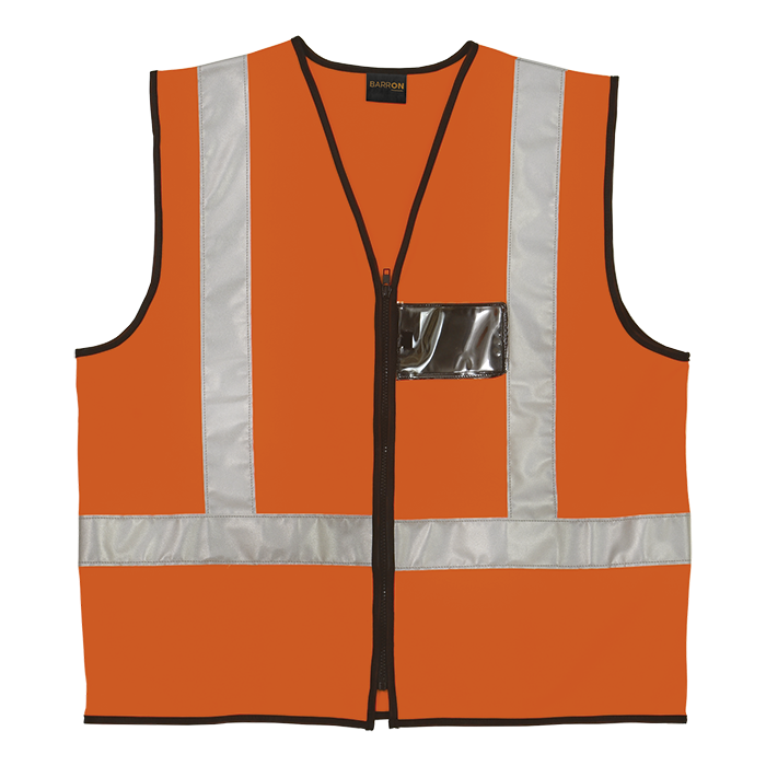 BARRON HIGHWAY WAISTCOAT safety orange