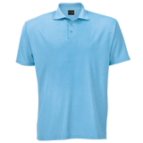 BARRON PIQUE NIT GOLF SHIRT C 175G S/S LIGHT BLUE