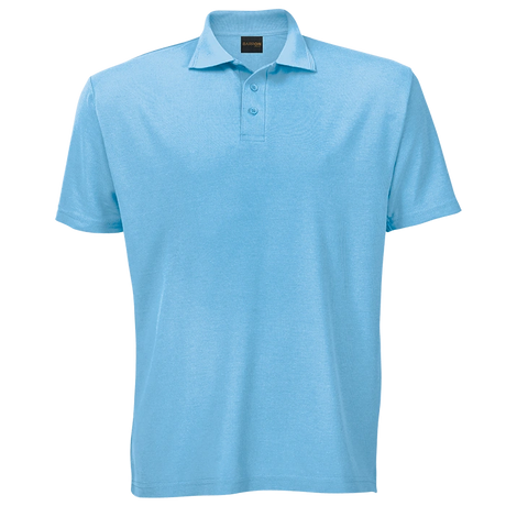 BARRON PIQUE NIT GOLF SHIRT C 175G S/S LIGHT BLUE