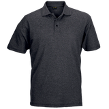 BARRON PIQUE NIT GOLF SHIRT C 175G S/S CHARCOAL HEATHER