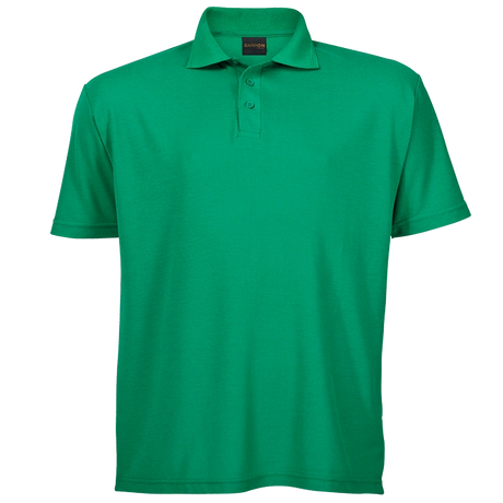 BARRON PIQUE NIT GOLF SHIRT SC 175G S/S EMERALD GREEN