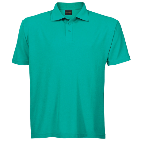 BARRON PIQUE KNIT GOLF SHIRT B 175G S/S JADE GREEN