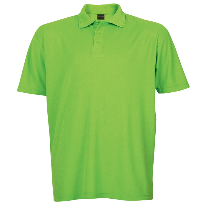 BARRON PIQUE KNIT GOLF SHIRT B 175G S/S LIME