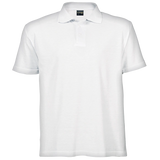 BARRON PIQUE NIT GOLF SHIRT SC 175G S/S WHITE