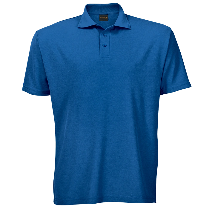 BARRON PIQUE NIT GOLF SHIRT C 175G S/S ATLANTIC