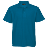 BARRON KIDDIES PIQUE KNIT GOLF SHIRTS/S ATLANTIC BLUE