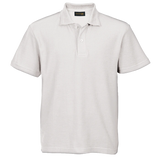 BARRON KIDDIES PIQUE KNIT GOLF SHIRTS/S WHITE