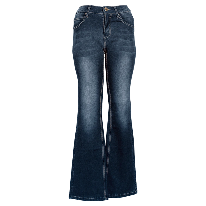 BARRON LADIES ORIGINAL STRETCH JEANS WASHED BLUE