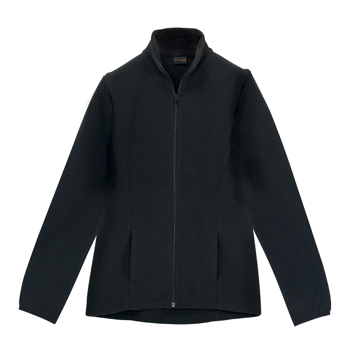 BARRON LADIES ULTRA MICRO FLEECE JACKET BLACK