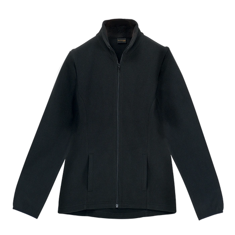 BARRON LADIES ULTRA MICRO FLEECE JACKET BLACK