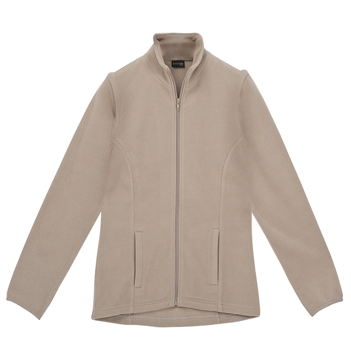 BARRON LADIES ULTRA MICRO FLEECE JACKET KHAKI