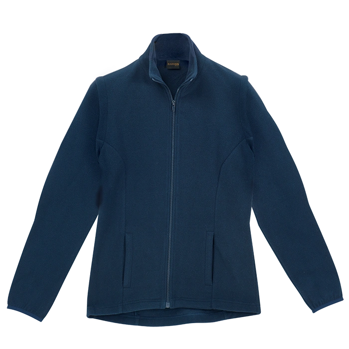 BARRON LADIES ULTRA MICRO FLEECE JACKET NAVY