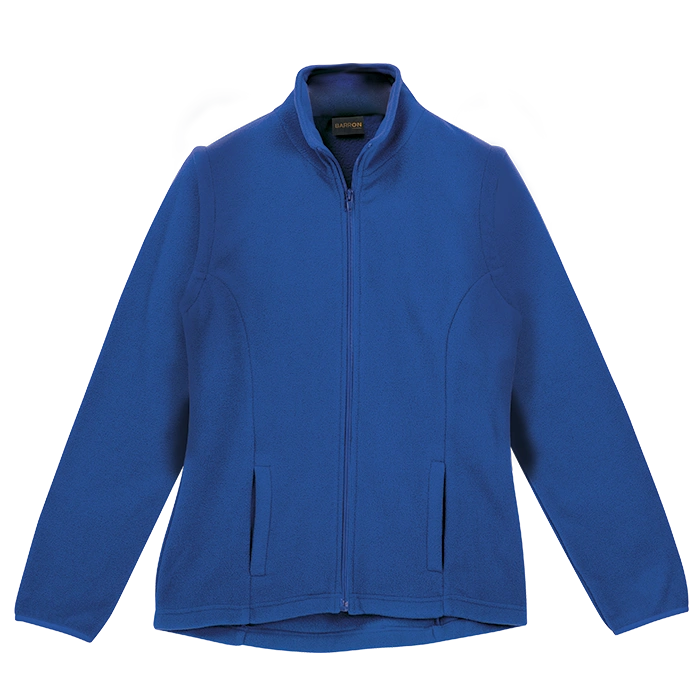 BARRON LADIES ULTRA MICRO FLEECE JACKET ROYAL BLUE