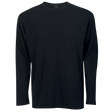 BARRON MENS T-SHIRT 145G 100% COTTON L/S  BLACK