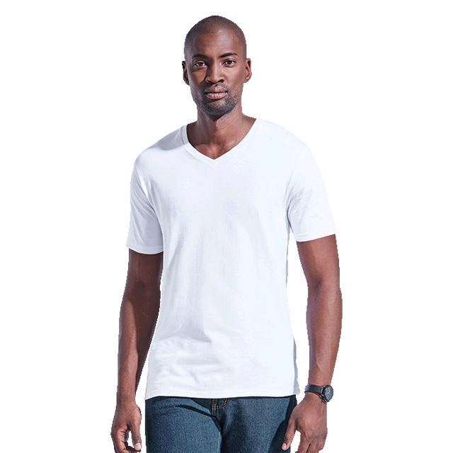 BARRON  V-NECK SLIM T-SHIRT 170G