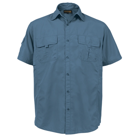 BARRON DELTA SHIRT S/S BLUE