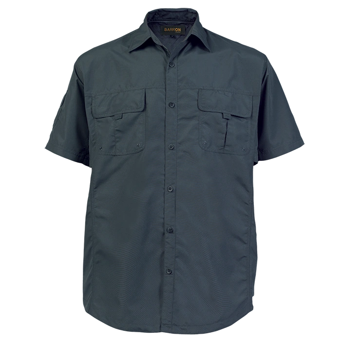 BARRON DELTA SHIRT S/S GREY