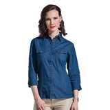 BARRON LADIES DENVER BLOUSE 3/4 SLEEVE main